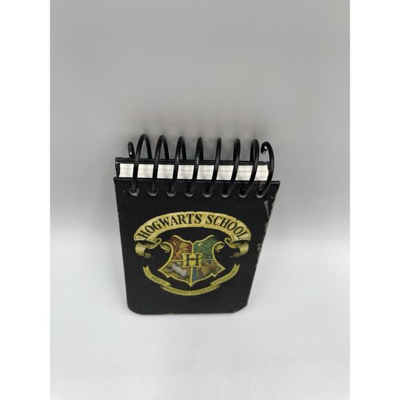 Vintage Hogwarts School Small Notepad 2000 Warner Bros. Harry Potter - Picture 4 of 9